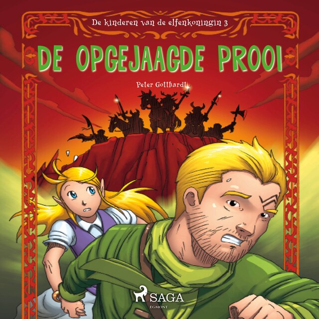 Bogomslag for De kinderen van de elfenkoningin 3 - De opgejaagde prooi
