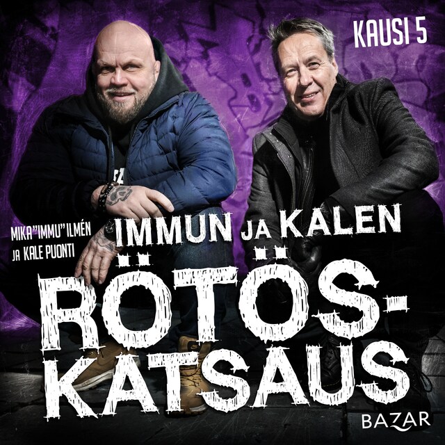 Kirjankansi teokselle Immun ja Kalen rötöskatsaus K5/J6